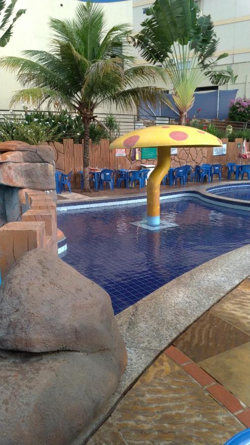 קאלדס נובאס Hotel Golden Dolphin Resort - Flat No Decimo Andar Quarto Com Varanda מראה חיצוני תמונה